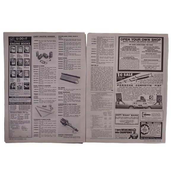 Hot Rod Magazine 1976 Loose Leaf Pages 49-52 & 103-108 - Picture 5 of 6